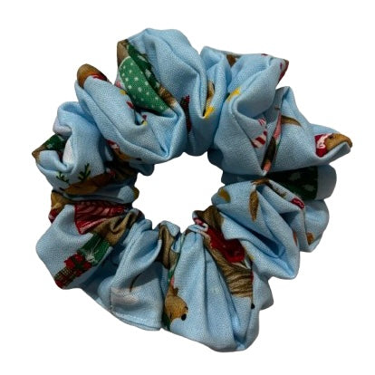 Christmas Dachshund Scrunchie