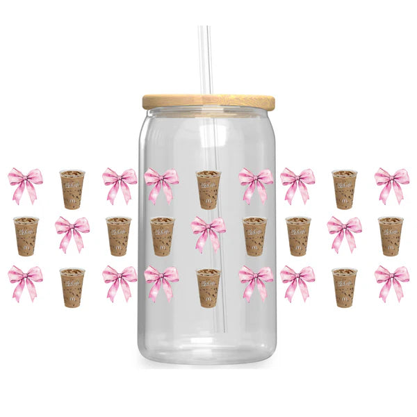 Iced Coffee & Bows Tumbler