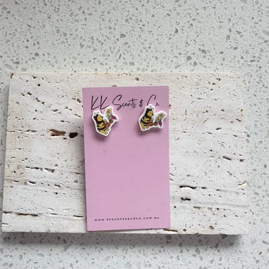 Winnie Halloween Studs