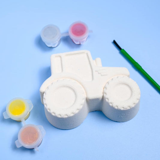 Paint Your Own Bath Bomb Kit - Tractor