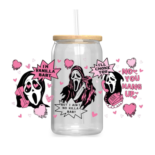 Valentine Scream UV DTF WRAP