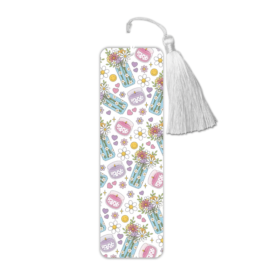 Pen/Bookmark Wrap Decal - Flowers & Candles