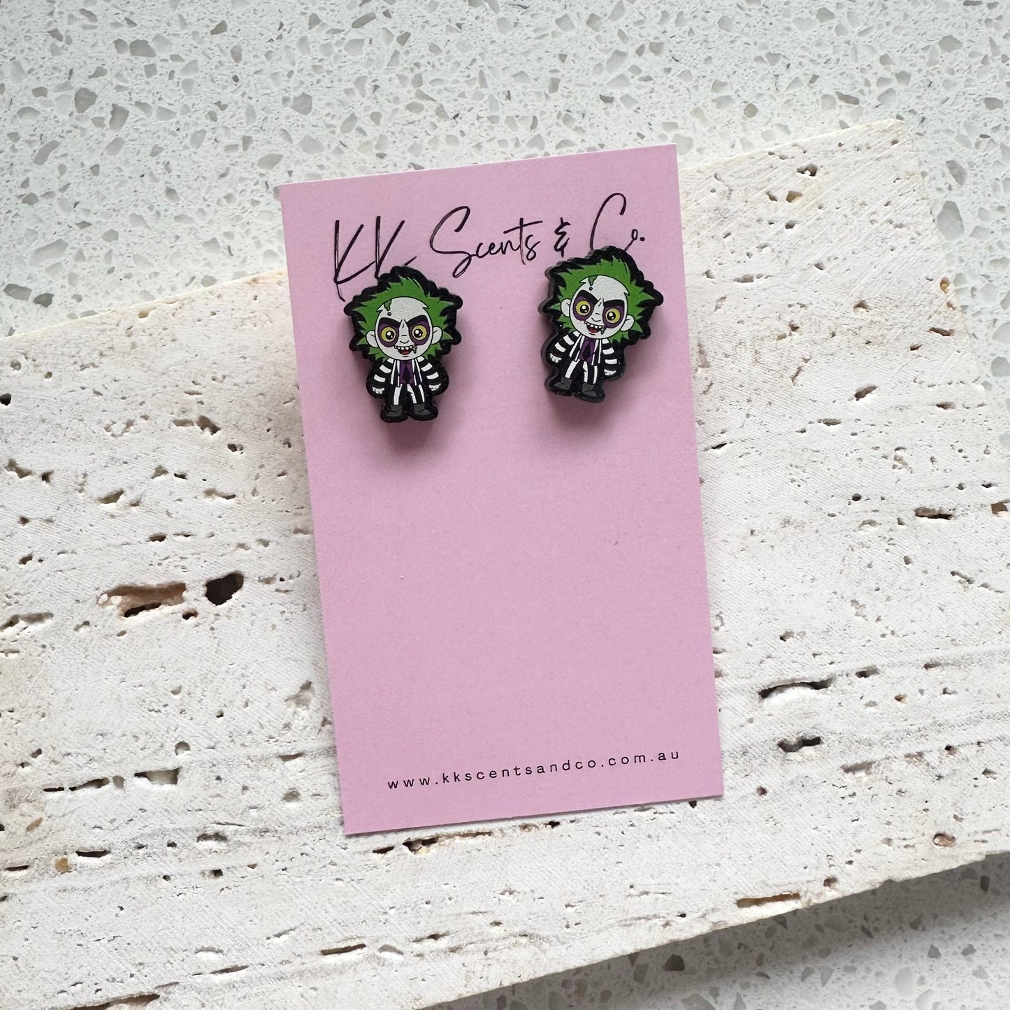 Beetlejuice Studs