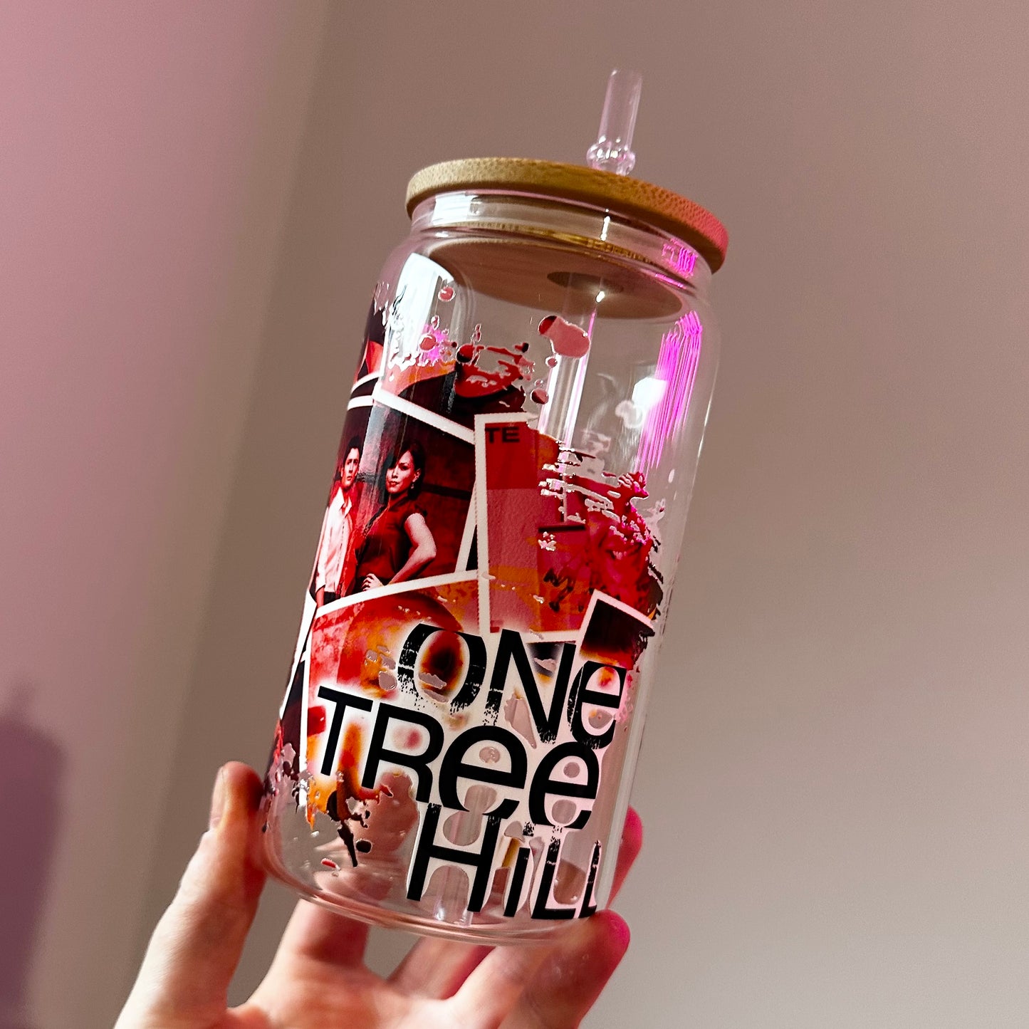 One Tree Hill Iced Coffee Glass