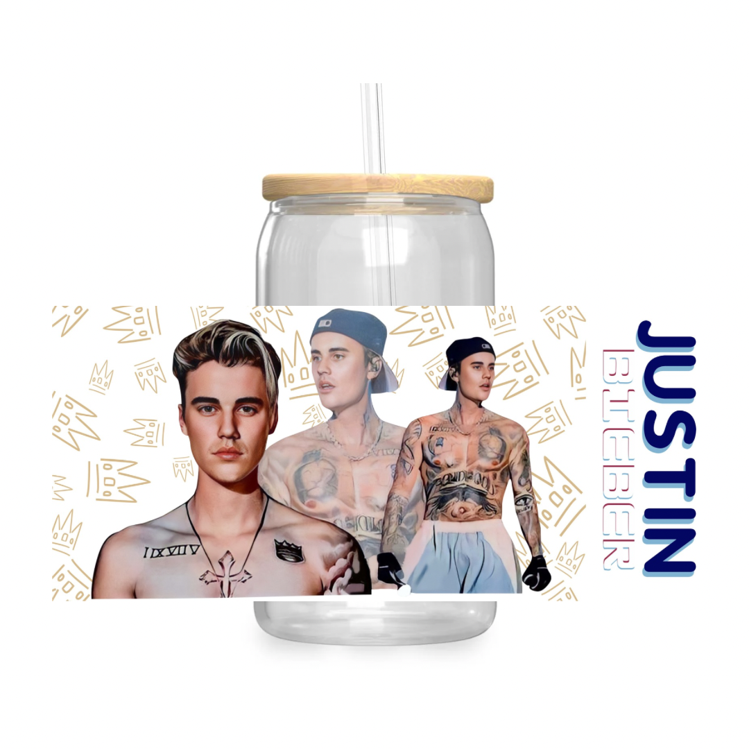 Justin Iced Coffee Glass