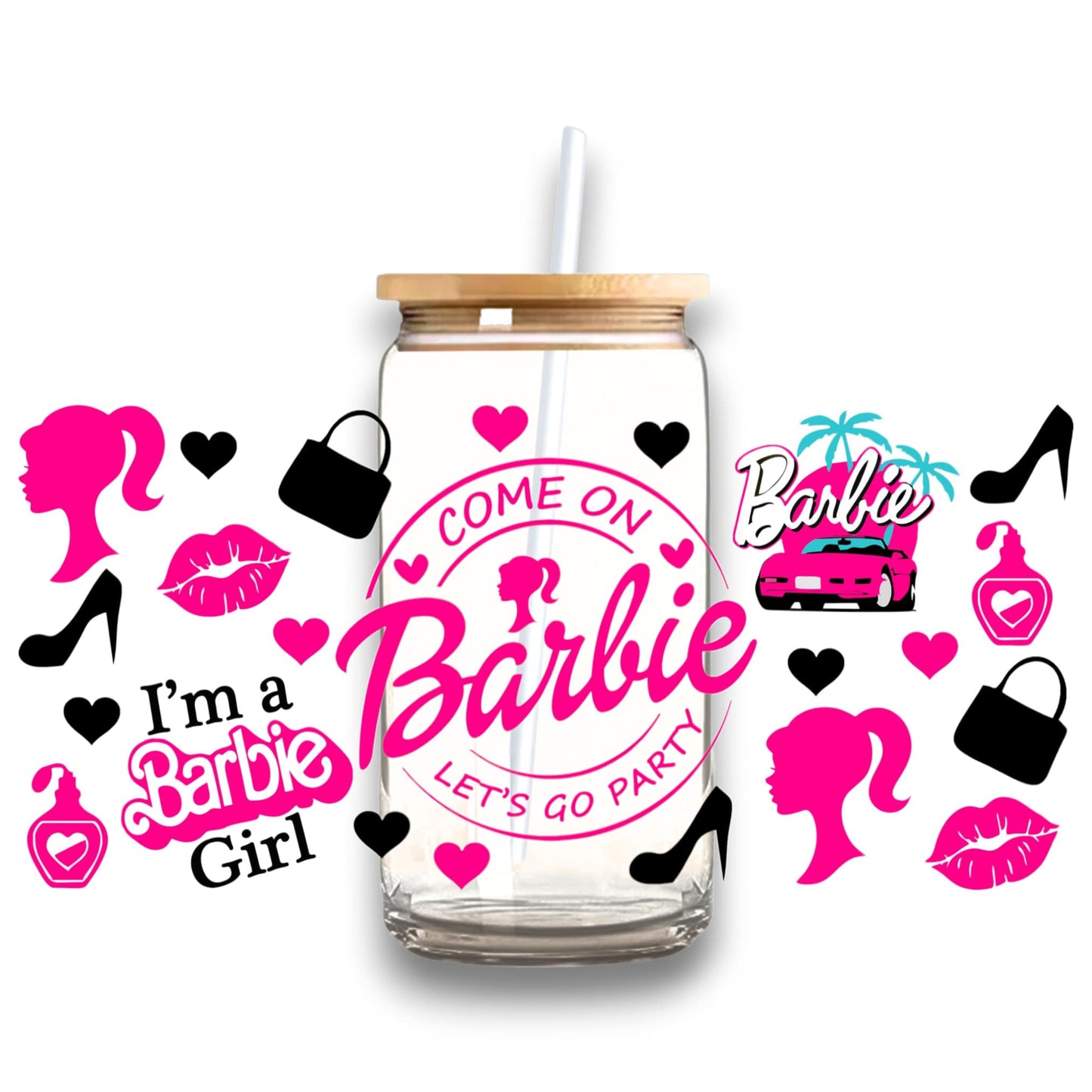 Barbie UV DTF WRAP