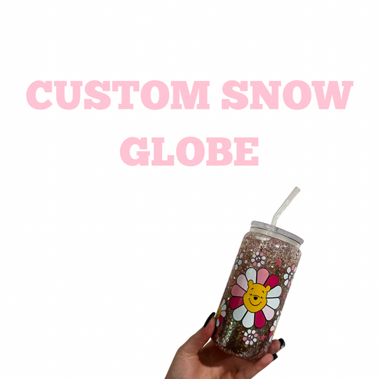 Custom Snow Globe Cup