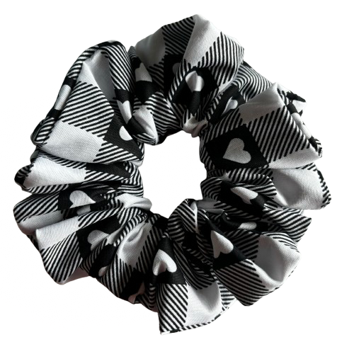 Pretty In Black Scrunchie