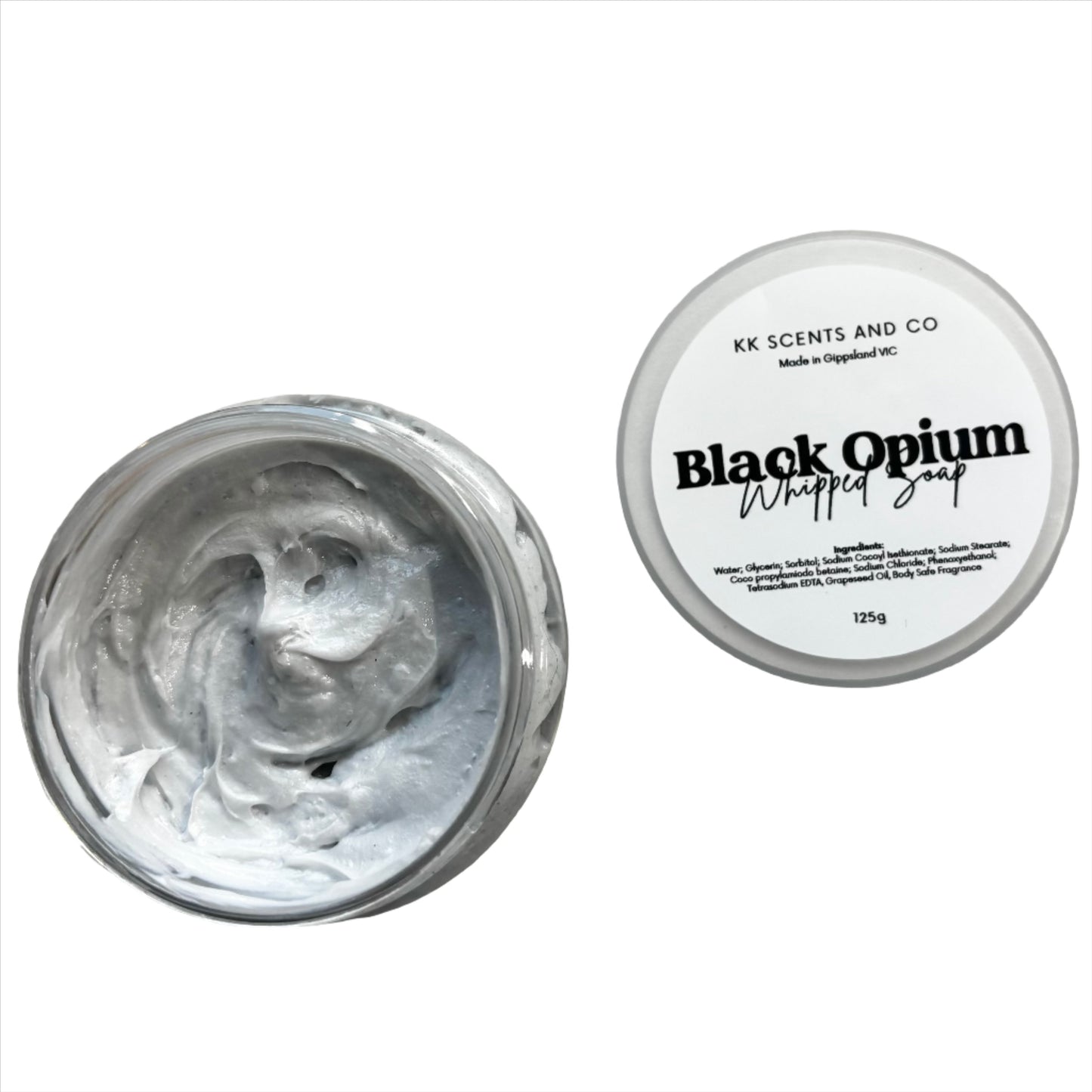 Black Opium Whipped Soap