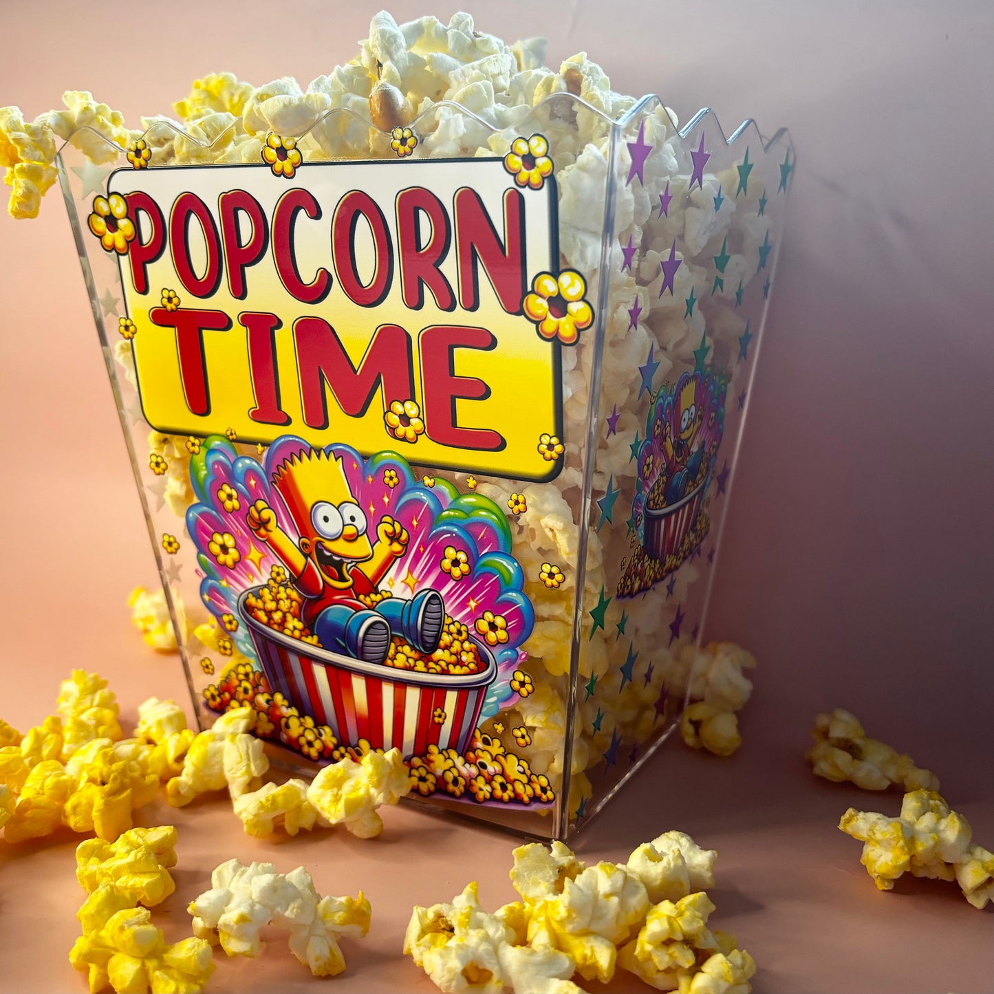 Bart Simpson Popcorn Box