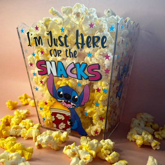 Stitch Popcorn Box