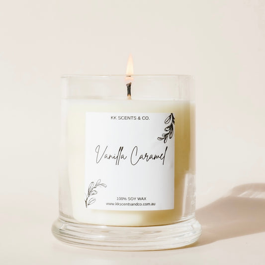 Large soy wax candle