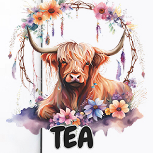 Tea UV DTF Decal