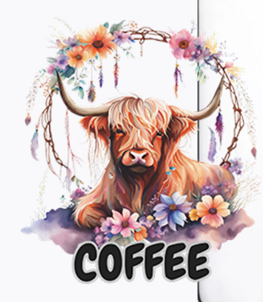 Coffee UV DTF Decal