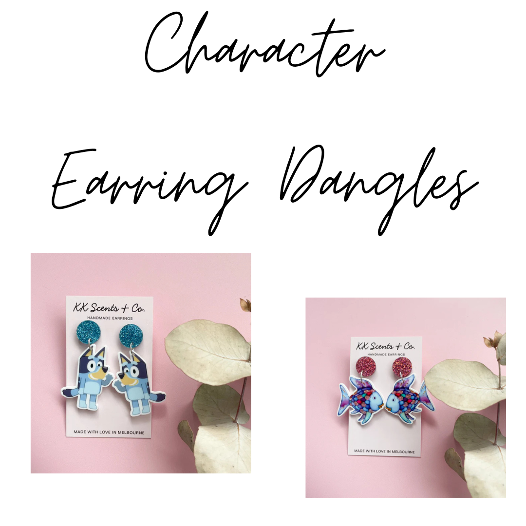 Character Earring Dangles