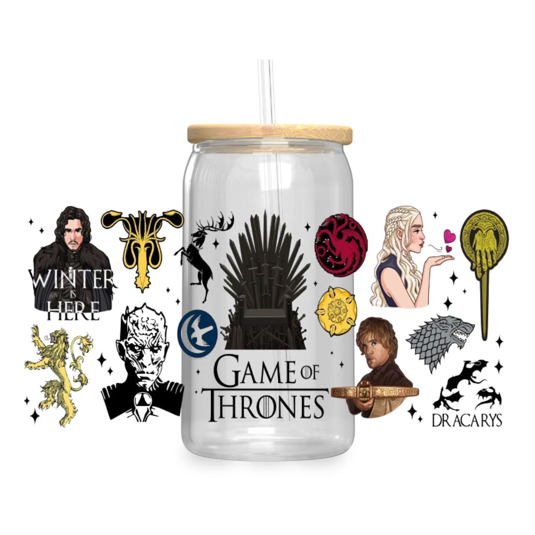 Game Of Thrones Iced Coffee Glass