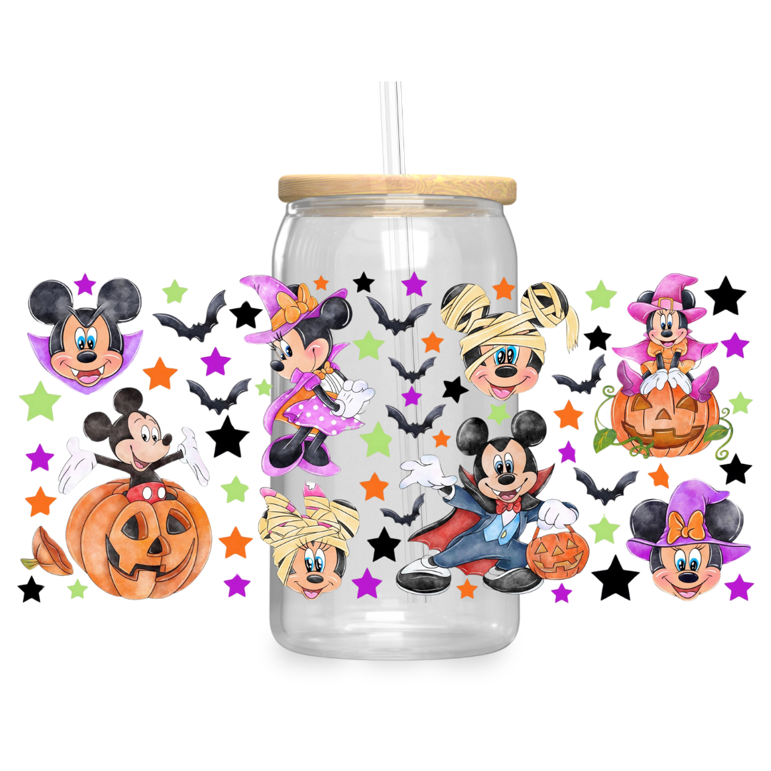 Minnie Halloween UV DTF WRAP