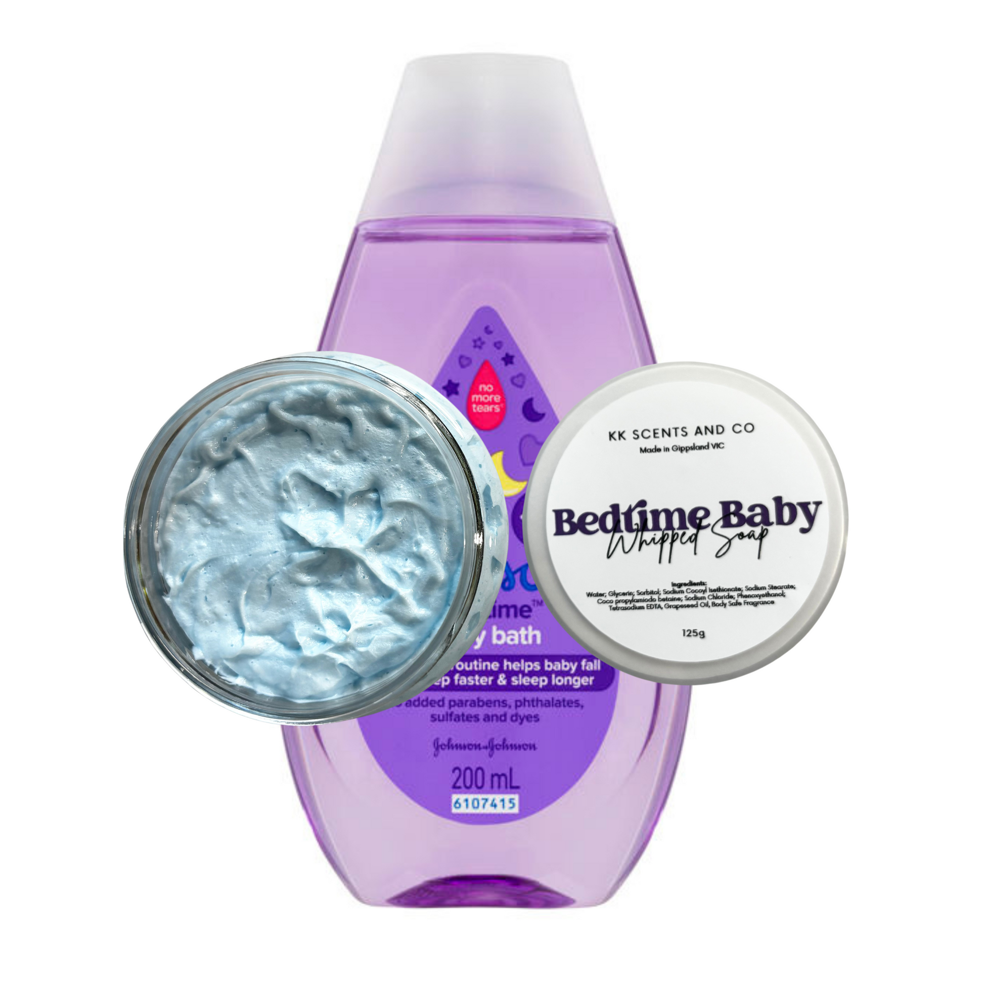 bedtime baby whipped soap