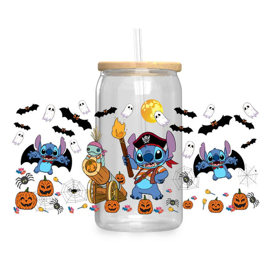 Stitch Halloween Kids Acrylic Cup