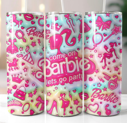 Barbie 20oz Tumbler - KK Scents & Co.