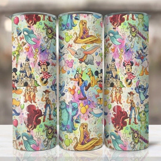 Cartoon 20oz Tumbler - KK Scents & Co.