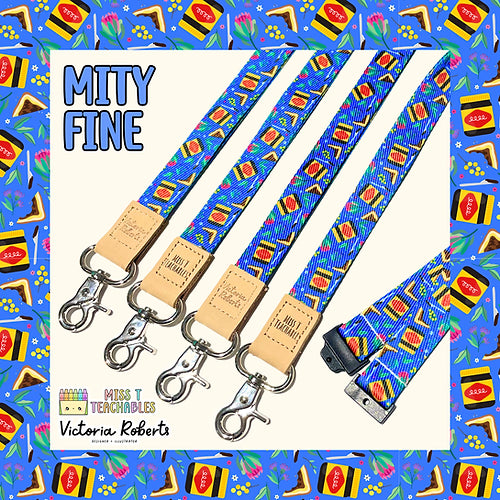 Mity Fine Fabric Lanyard