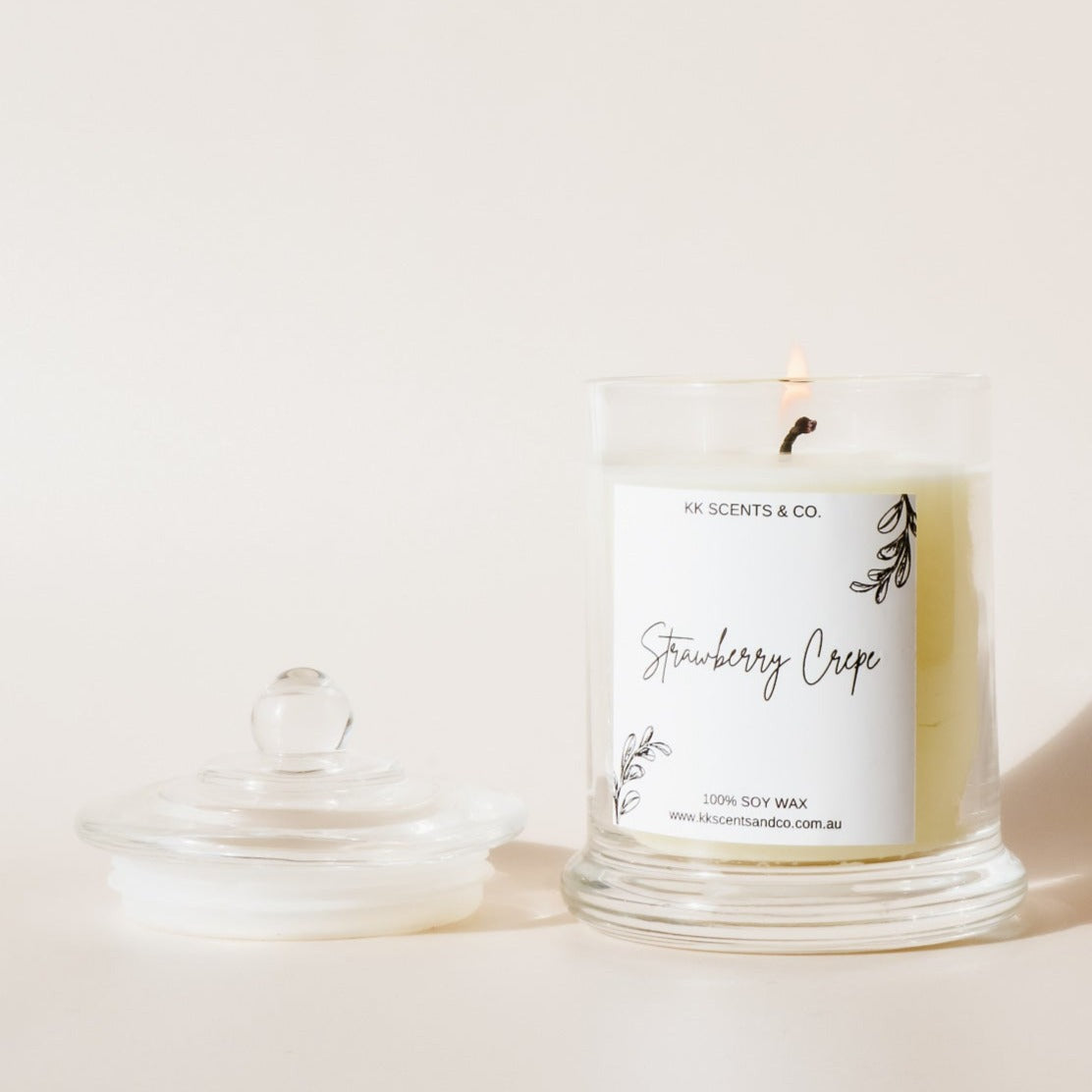 medium soy candle